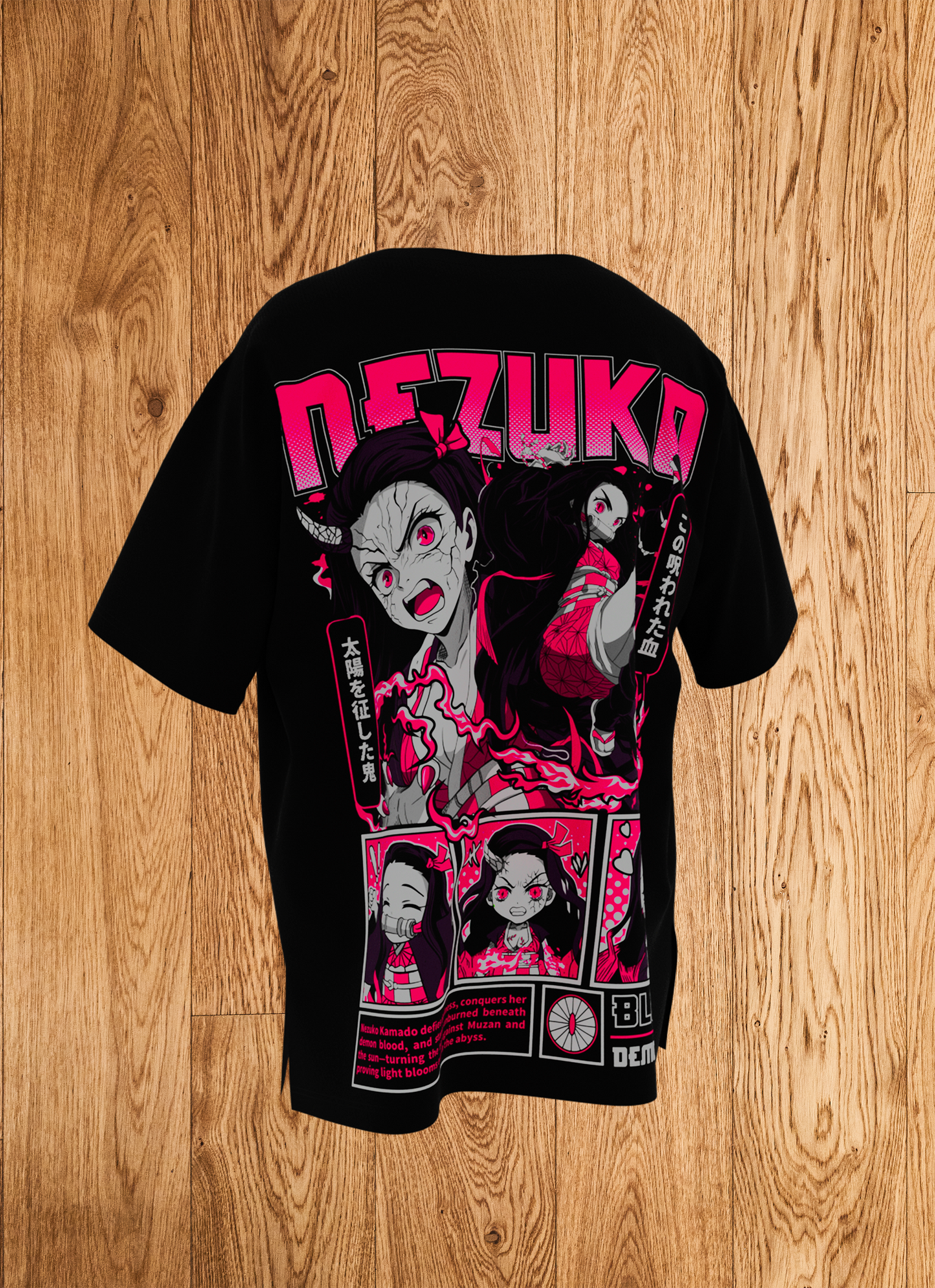 Playera Nezuko Rosa