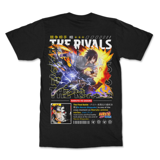 🔥Sasuke Custom Anime T-shirt Design 🔥