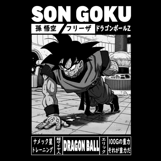 🔥Goku 100 G Custom Anime T-shirt Design 🔥