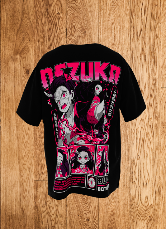 Playera Nezuko Rosa
